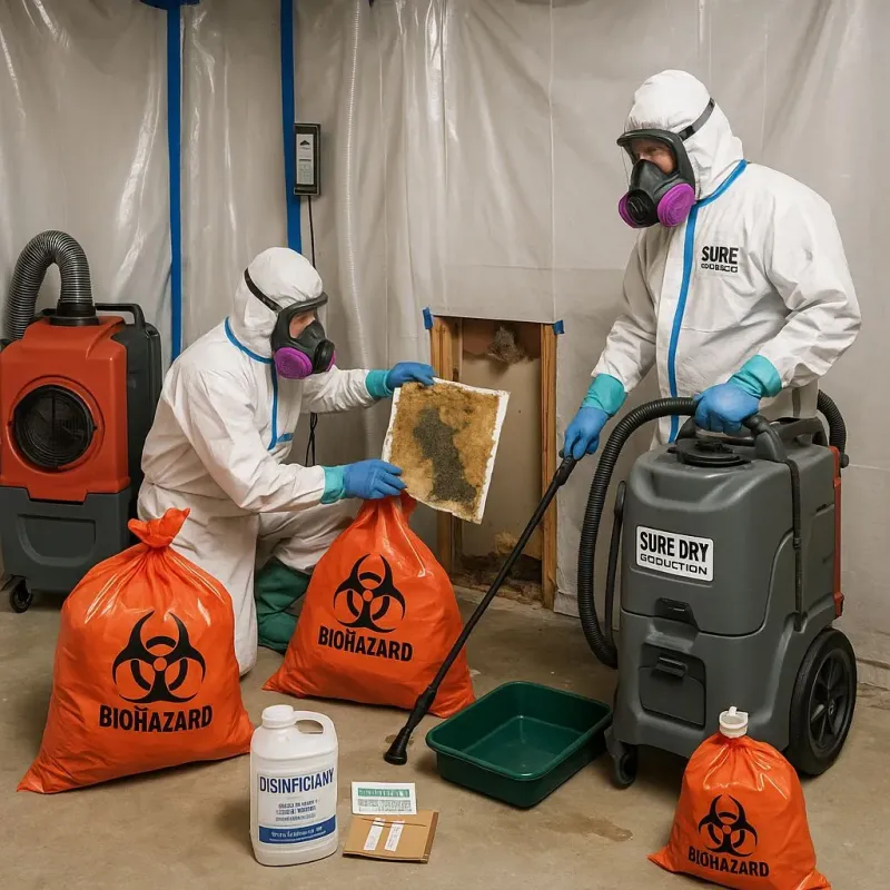 Contaminated Water Handling Protocols process in Warden, WA